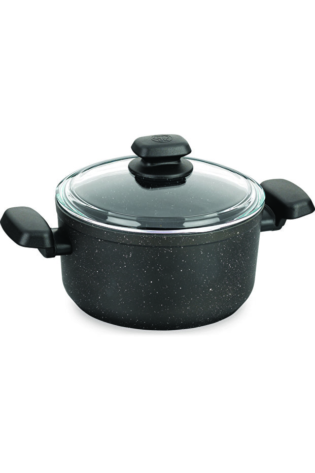 Ornella Cookware Pot With Glass Lid Capacity. 28x14.5 CM / 8LT. / A1343