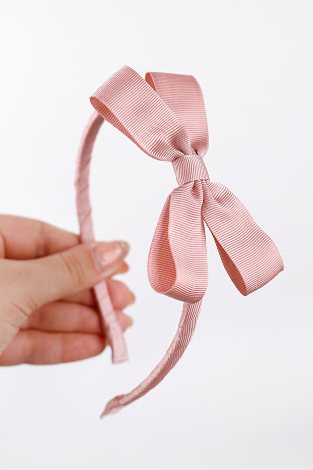Powder Bow Detailed Girl's Crown