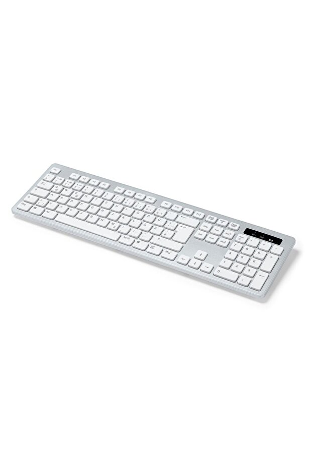 2-in-1 Bluetooth Keyboard, White - 2