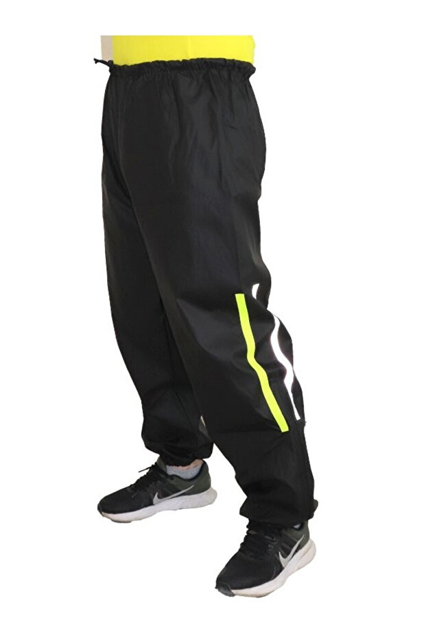 Motorcyclist Waterproof Single Bottom Pants 100% Waterproof Leg Zipper Seamless Hot Bonding