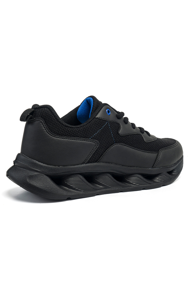 Siyah Erkek Sneaker Ayakkabı - 3