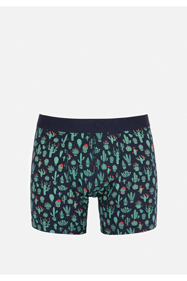 Modern Fit Erkek Lacivert Boxer - 1