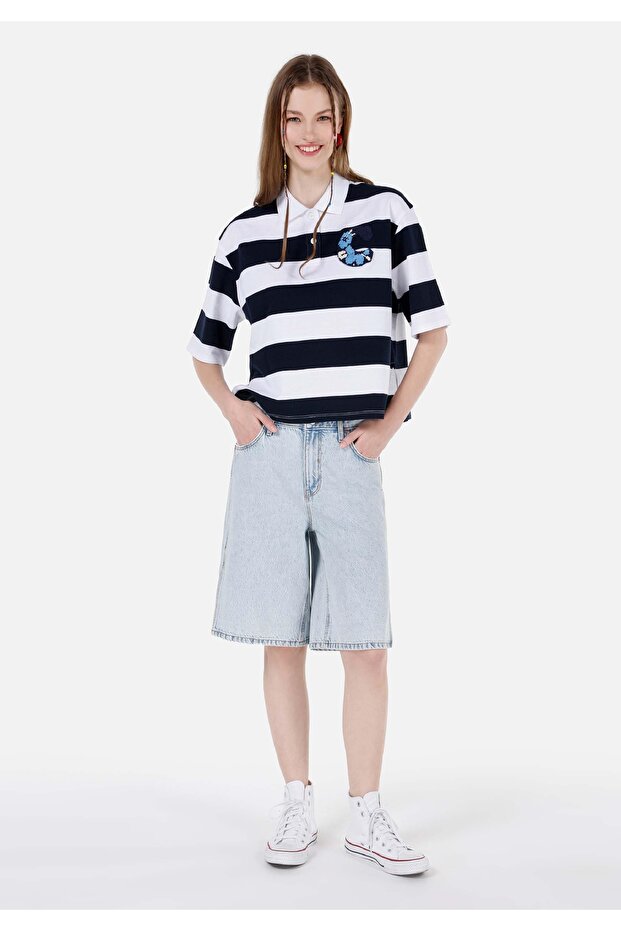 Denım Kadın Şort - 1