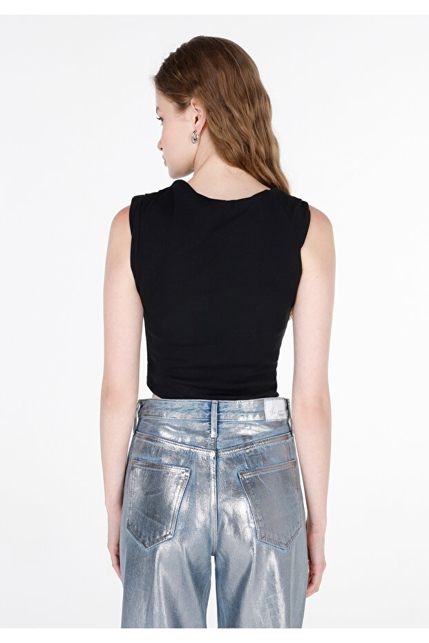 Siyah Kadın Tshirt K.kol - 2