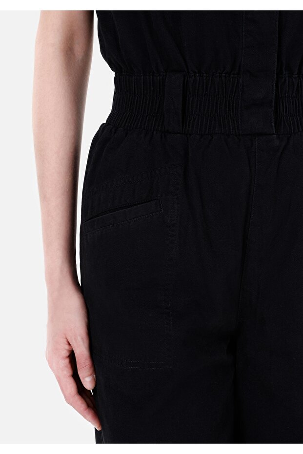 Siyah Kadın Tulum - 5