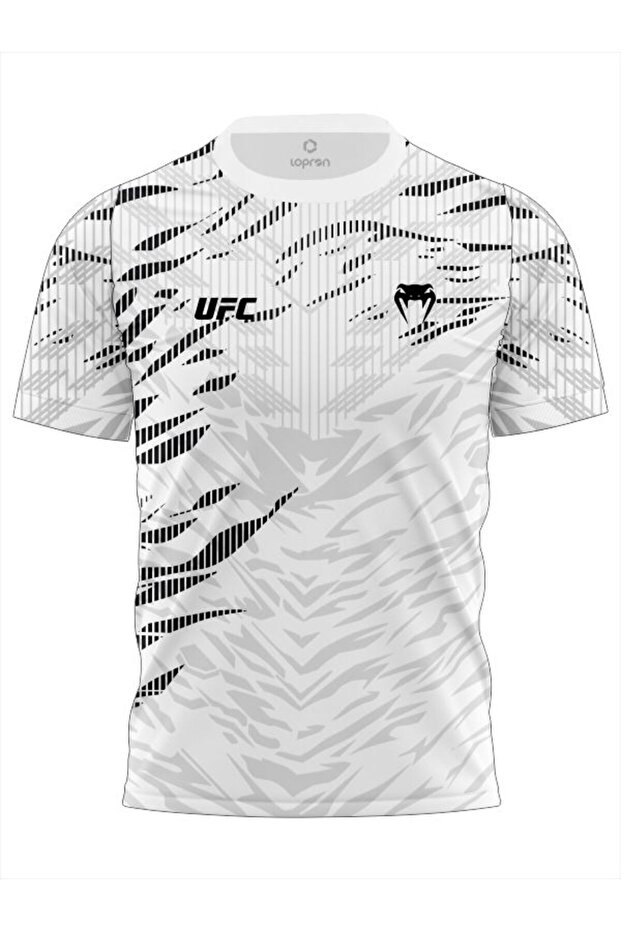 Antreman Jersey Gym White Ufc T-Shirt