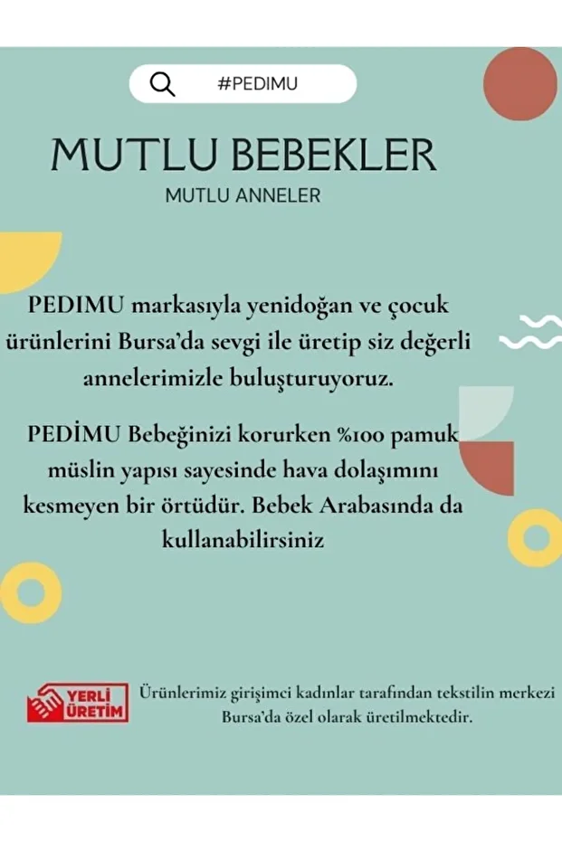 Müslin Soft Renk Fırfır Detaylı Puset Örtüsü - 7