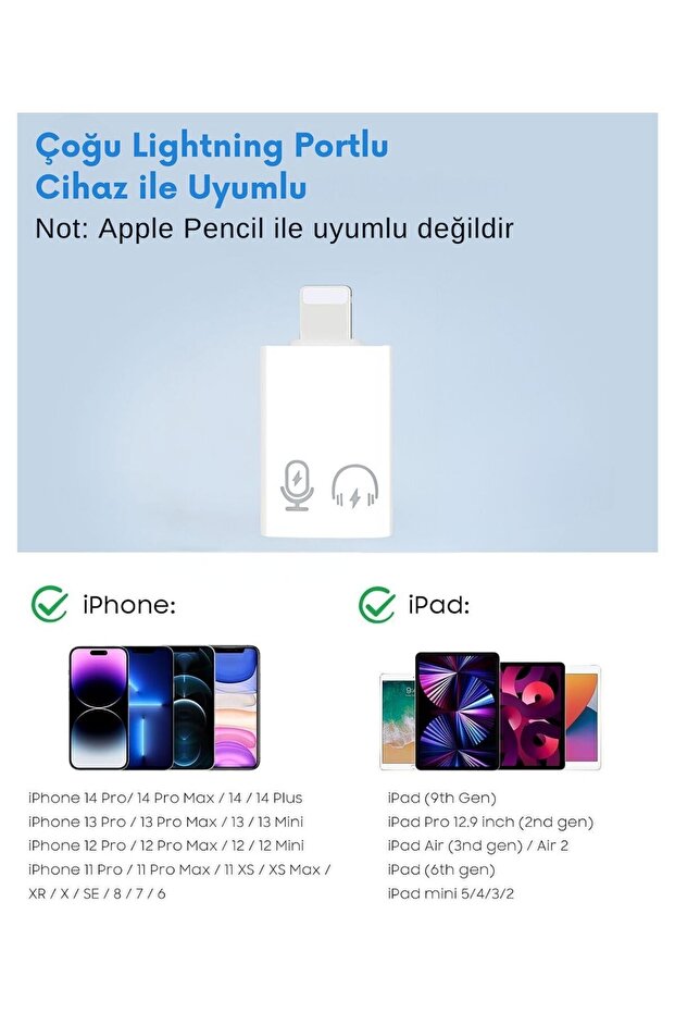 Lightning USB 3.0 Otg Converter Adapter |   iPhone and iPad Compatible |   High Speed Data Transfer - 3