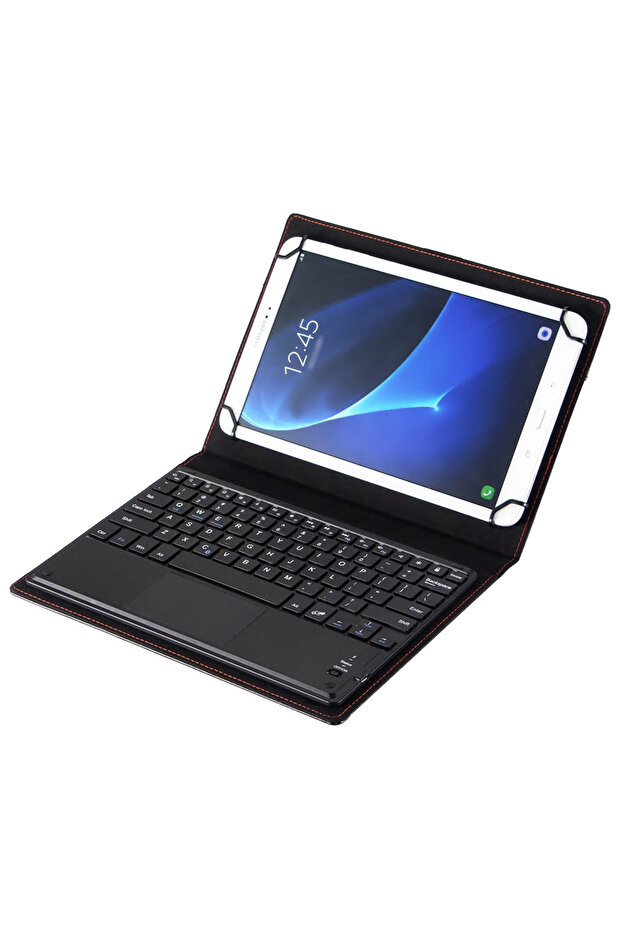 Universal case with detachable Bluetooth keyboard and touchpad for 9 - 10.5 inch Android tablets, - 1