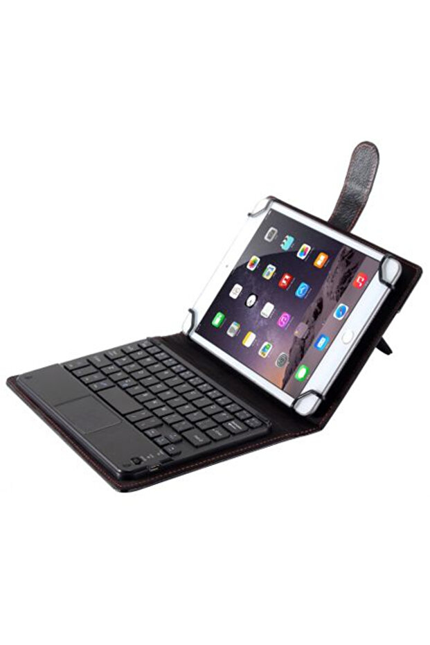 Universal case with detachable Bluetooth keyboard and touchpad for 9 - 10.5 inch Android tablets, - 2