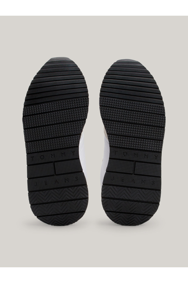 Kadın Tommy Hilfiger Logolu Süet Üst Kısımlı Polyster Astarlı Kauçuk Dış Tabanlı Sıca - 5