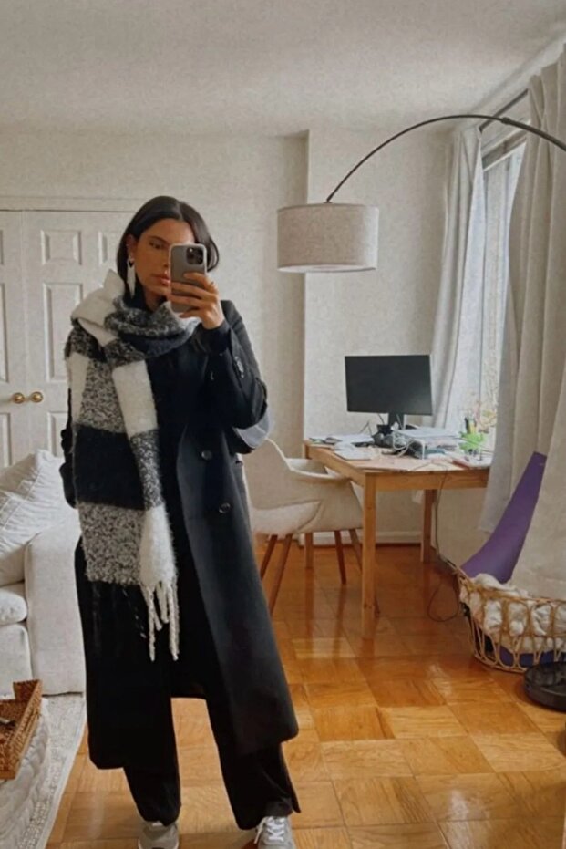 Unisex Premium Soft Boucle Scarf