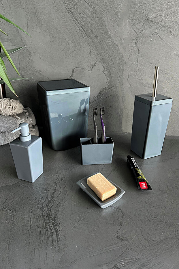 Biga Banyo Seti - Gri - 1