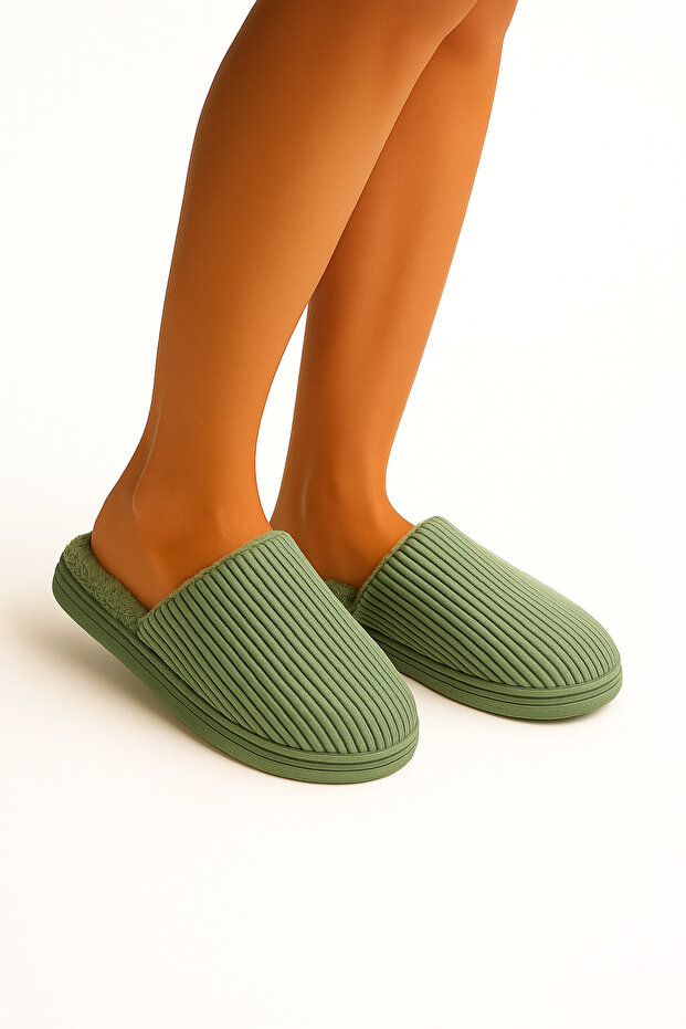 Women's Velvet Silent and Non-Slip Sole, Plush Inside, Warm, Winter, Guest and Dowry Slippers