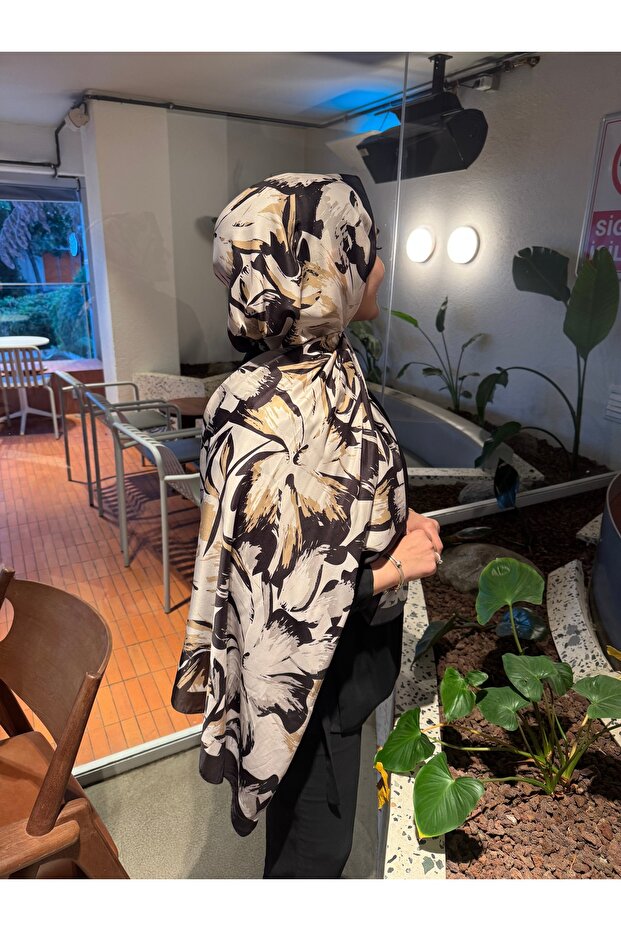 KOZA MODERN İPEK ŞAL - 1