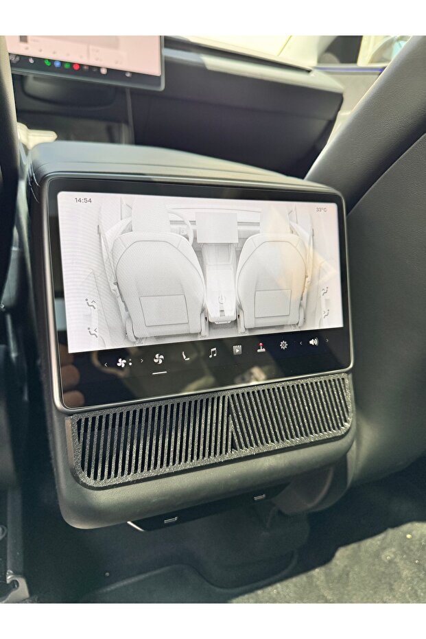 Tesla Model Y Juniper Arka Havalandırma için Koruma Kapağı 1 ADET -ABS- ISIYA DAYANIKLIDIR. - 3