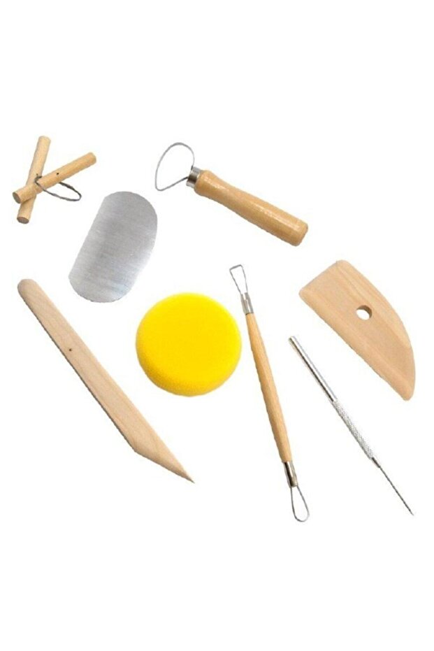 Ceramic Pottery Tool Kit Seramik Başlangıç Seti - 2