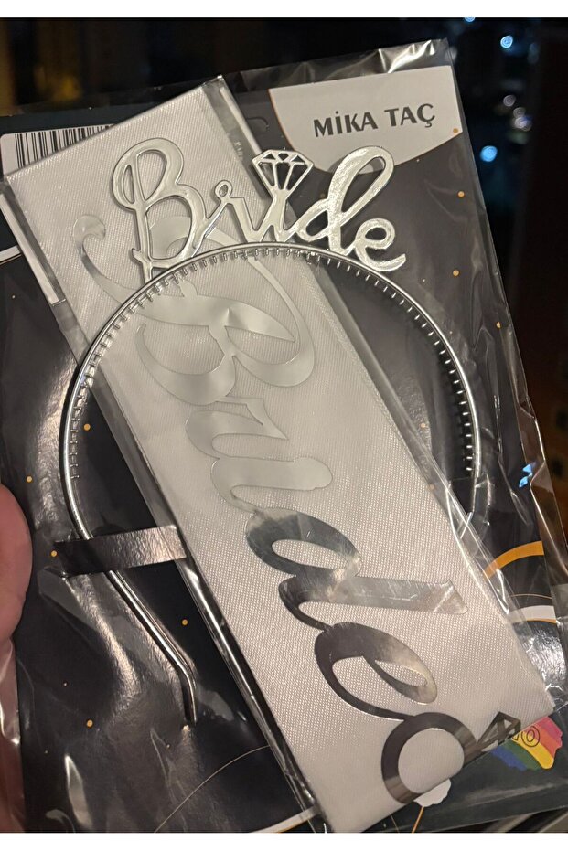 13 Parça gümüş Bride set, taç kuşak seti, bride dövme seti, kar spreyi bekarlığa veda partisi seti - 2