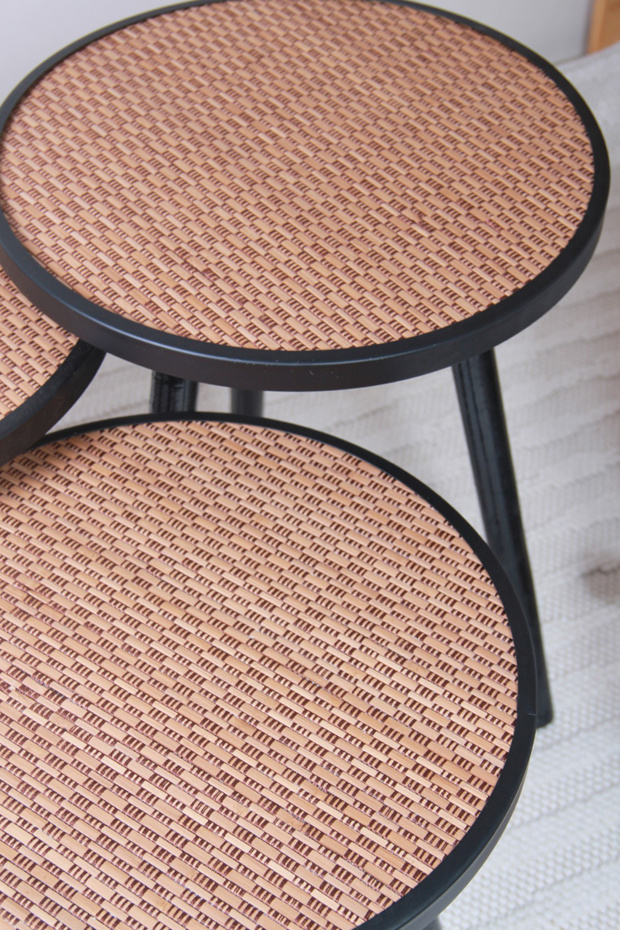 طقم طاولات قهوة جانبية - 6