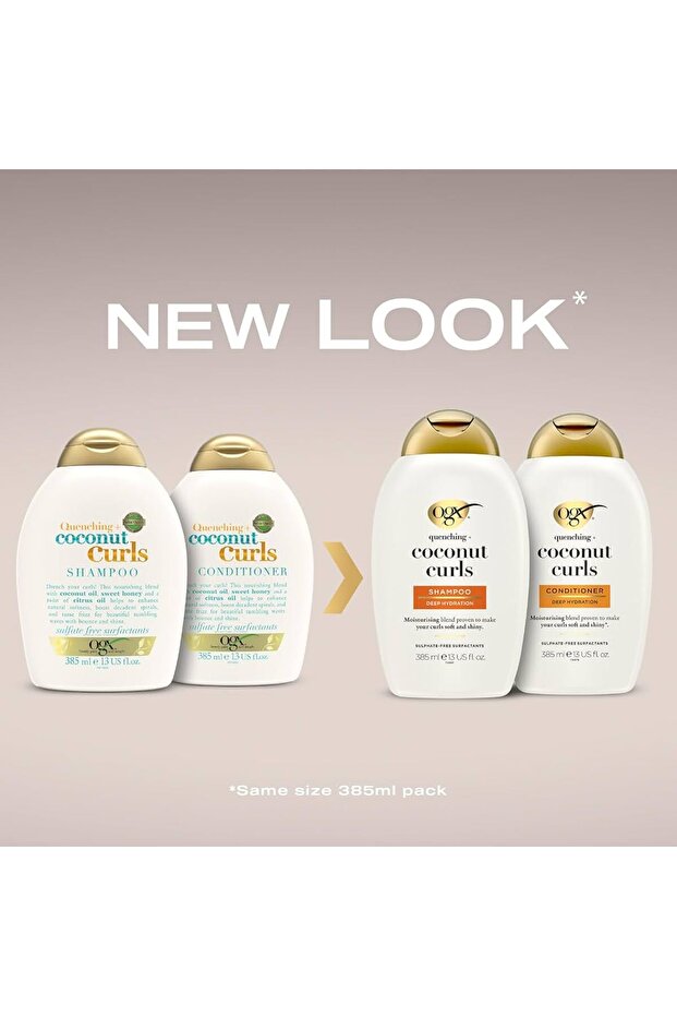 Coconut Curls Sülfatsız Şampuan 385 ml - 2