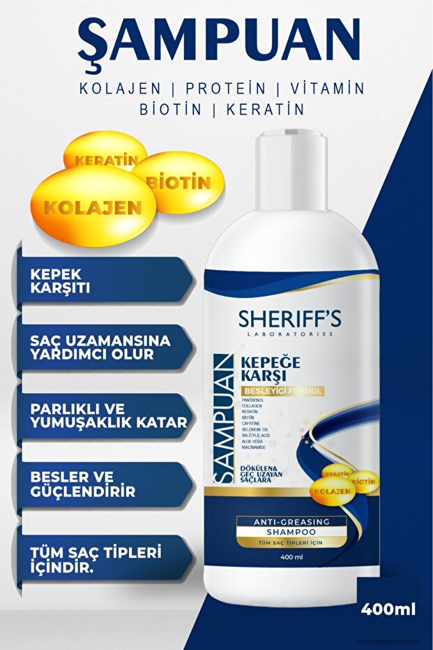 Kepek Ve Karşıtı Saç Bakım Şampuanı 400 ml - 1