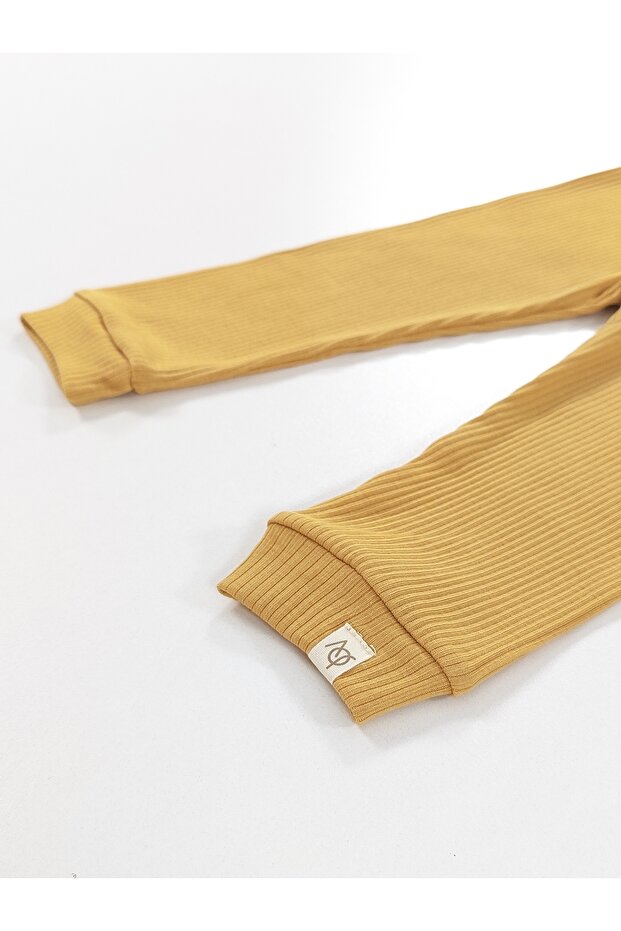 Yumuşacık Bebek Tek Alt Pantolon 0-3 Yaş %100 Pamuk - 3