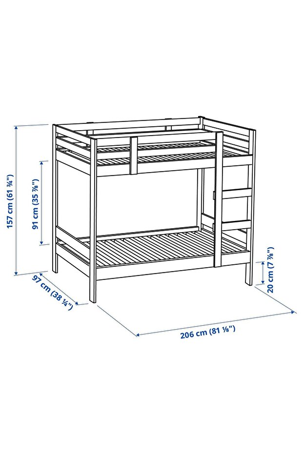 Ranza Çam 90x200 cm - 8