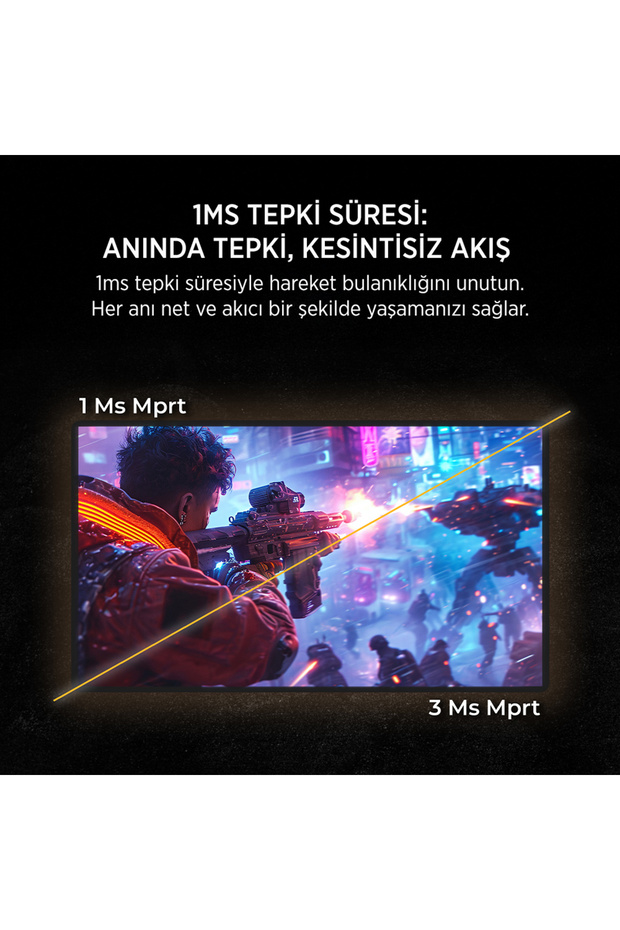 Rion R10 24" 165hz 1ms Fhd Va Curved Gaming Monitör (sıfır Ölü Piksel Garantili) - 4
