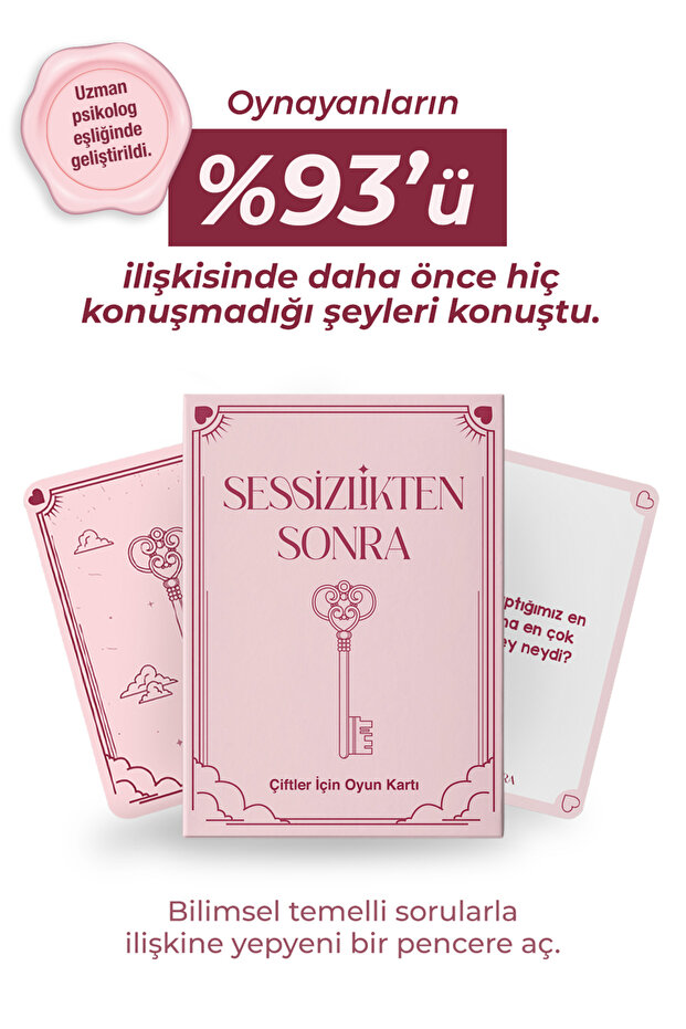 Mind & Play Sessizlikten Sonra - Çiftler İçin Soru Kartları