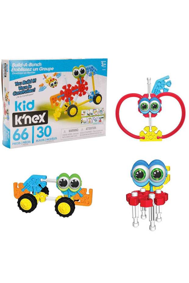 Kid Knex Build A Bunch Yapım Seti 66 Parça - 1