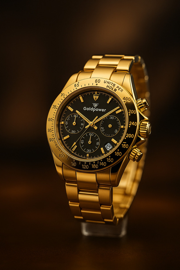 Minimal Model Women's Wristwatch with Luxury Calendar Detail