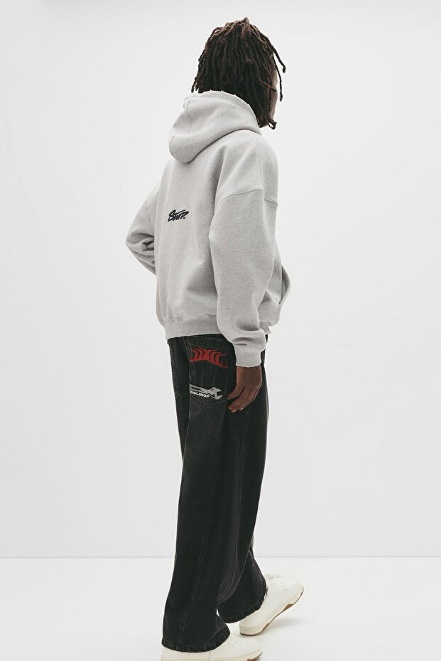 STWD nakışlı logolu sweatshirt - 2