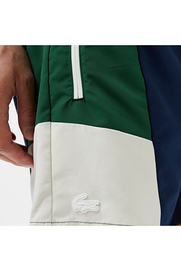 Erkek Renk Bloklu Lacivert Mayo - 5