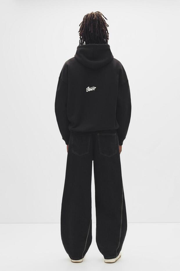 STWD nakışlı logolu sweatshirt - 2