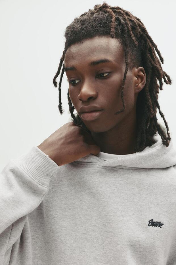 STWD nakışlı logolu sweatshirt - 3