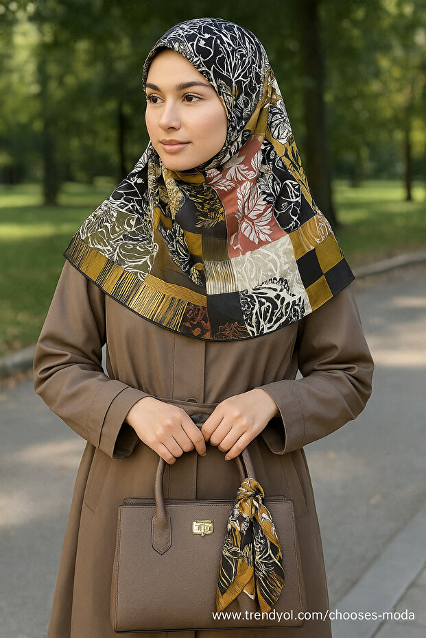 100x100 İpek Eşarp - 2