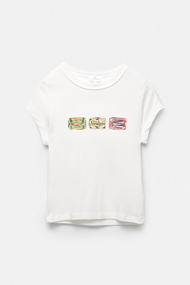 Sardalya kutulu t-shirt - 5