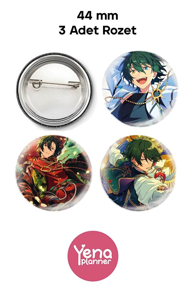 Ensemble Stars Bag Ornament / Badge Set