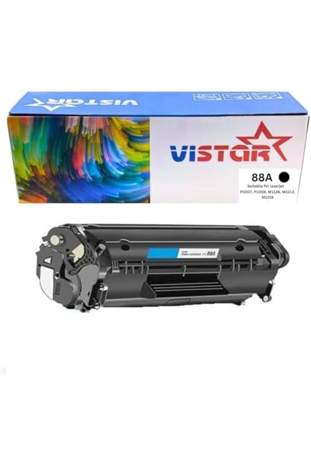 88A Vistar Compatible Toner Cartridge Replacement for P1007, P1008, M1136, M1213, M1216 Black