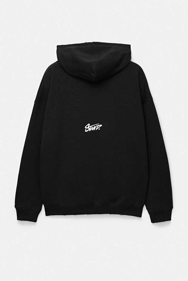 STWD nakışlı logolu sweatshirt - 6