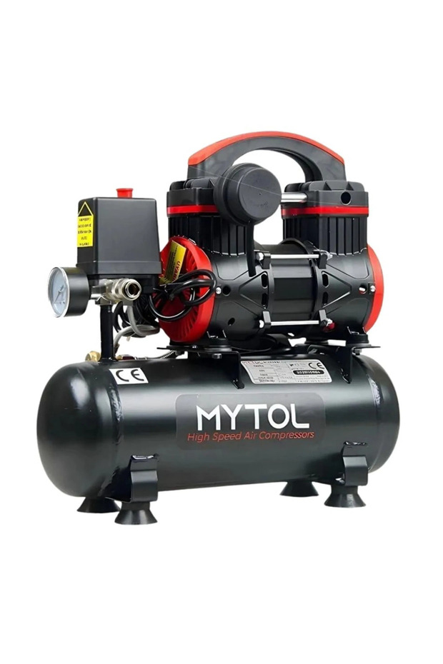 Yüksek Hızlı Yağsız Kompresör MYK61 1HP 6 LT - 1