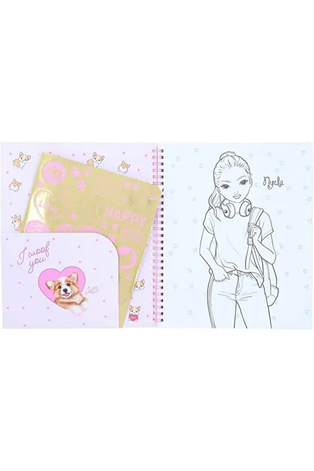 Topmodel Boyama Kitabı Corgı - 4