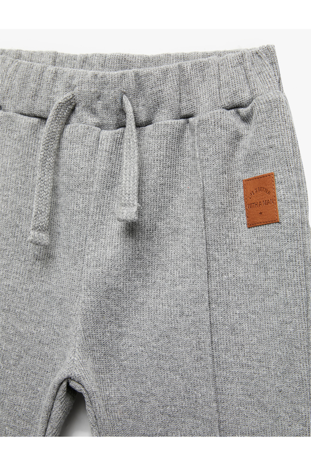 Beli lastikli Cepli Basic Jogger Eşofman Altı - 3