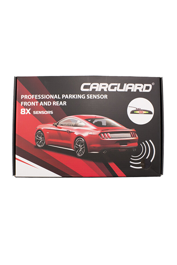 Front-rear parking sensor set with 8 sensors - 7