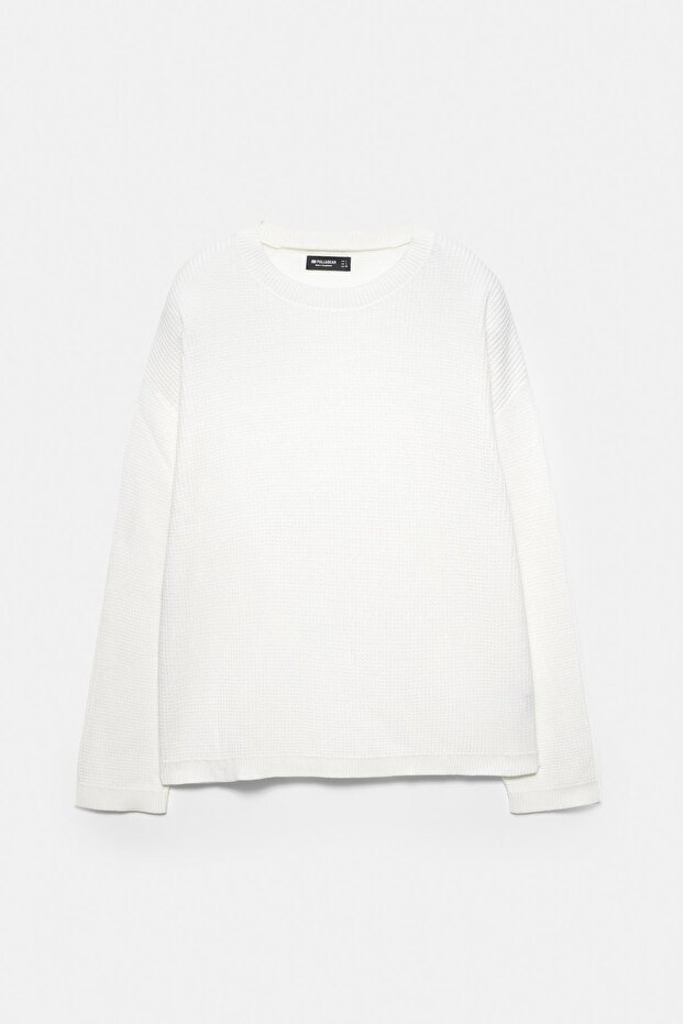 Gofre örgü kazak - 5