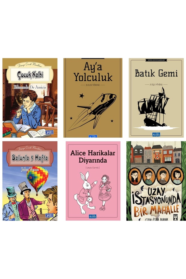 Uzay İstasyonunda Bir Mahalle Ortaokul 6 Kitap Set