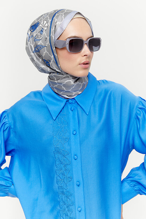 Nakış Desenli Tunik - 1