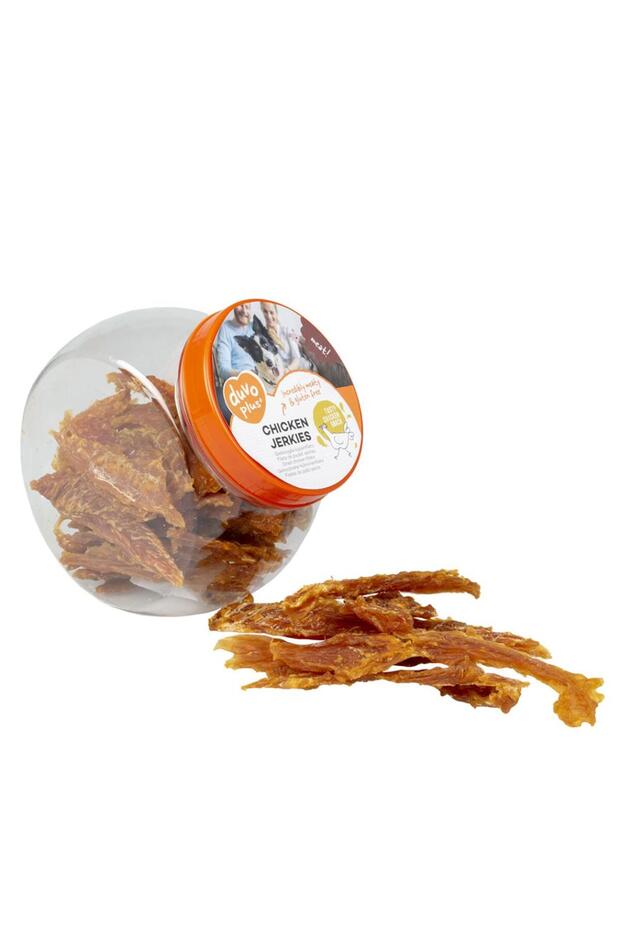 Duvo+ Meat! Chicken Jerkies 500g Weight: 500g