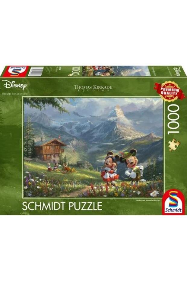 Puzzle Schmidt: Thomas Kinkade - Disney - Mickey