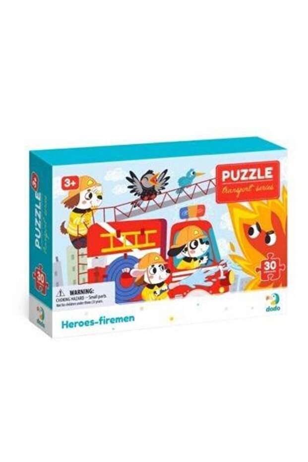 Puzzle - Eroii pompieri (30 piese)